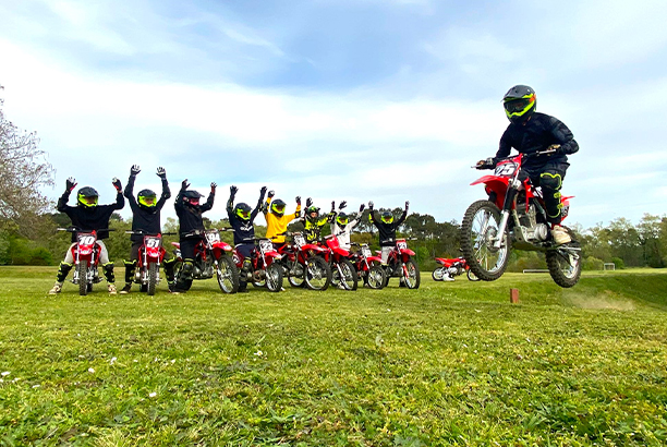 Vacances pour tous - colonies de vacances  - Cassen - Motocross