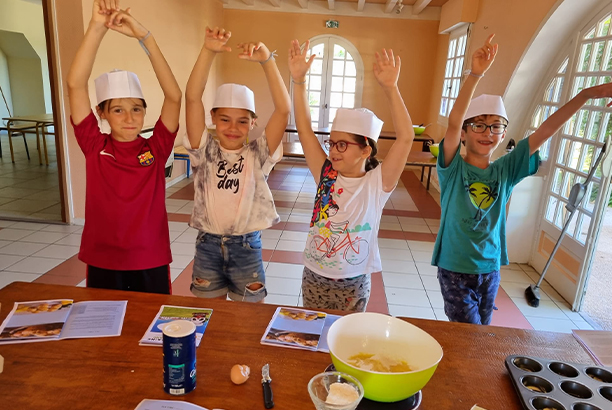 Vacances pour tous - colonies de vacances  - Cassen - 3-2-1 pâtissez !