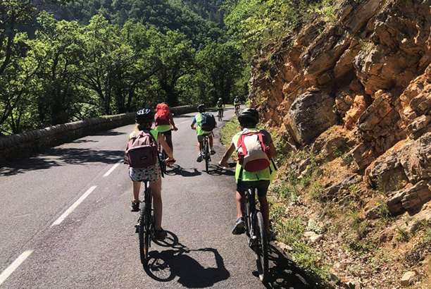 Vacances pour tous - colonies de vacances  - Les Carroz-d'Arâches - Bike sensation