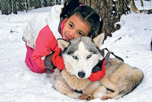 Vacances pour tous - colonies de vacances  - Saint-Front - Mushers  d'Auvergne