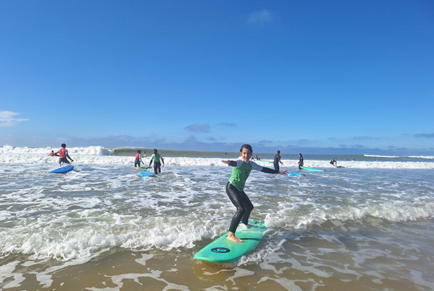 Vacances pour tous - colonies de vacances  - Taussat - Surfeurs du Cap Ferret