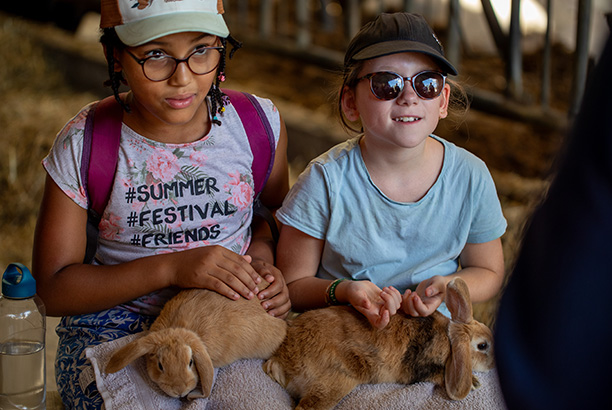 Vacances pour tous - colonies de vacances  - Azay-le-Ferron - Les animaux et moi
