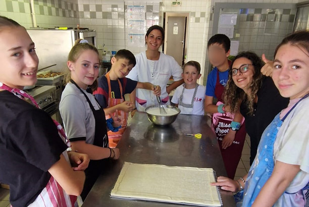 Vacances pour tous - colonies de vacances  - Azay-le-Ferron - Cuisine ton sport !