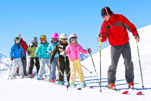 Vacances pour tous - colonies de vacances  - Xonrupt-Longemer - Ski alpin sur les pistes vosgiennes