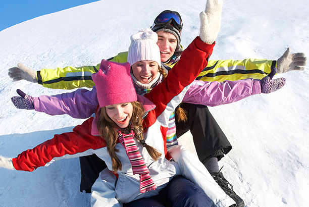 Vacances pour tous - colonies de vacances  - Xonrupt-Longemer - Ski au naturel en fin d'année dans les Vosges