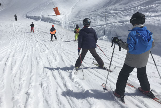 Vacances pour tous - colonies de vacances  - Les Carroz-d'Arâches - Creil'Aples - Glisse de printemps au Grand Massif