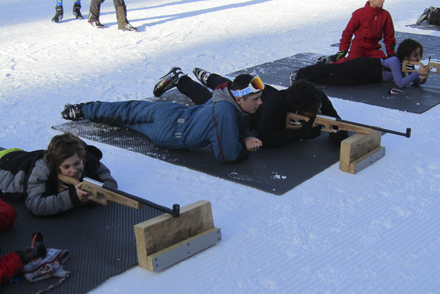 Vacances pour tous - colonies de vacances  - Les Glières - Ski de fond et biathlon, l'aventure nordique