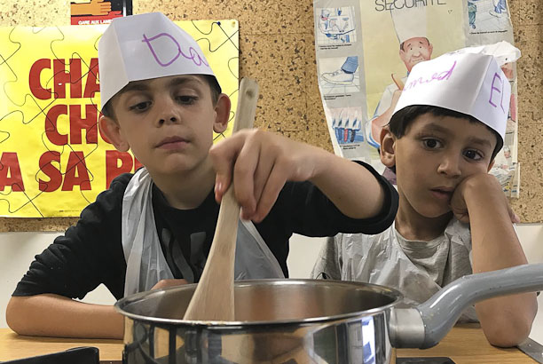 Vacances pour tous - colonies de vacances  - Saint-Barthélemy-Grozon - De la graine à l'assiette