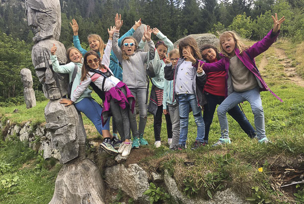 Vacances pour tous - colonies de vacances  - Vallée de Chamonix/Montvauthier - Les Cham'aventuriers - les Bulbos