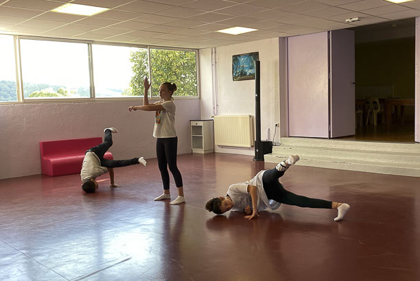 Vacances pour tous - colonies de vacances  - Murat-le-Quaire - Volca danse