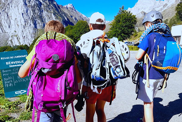 Vacances pour tous - colonies de vacances  - Lescun - Les apprentis montagnards