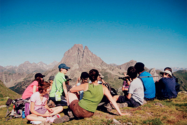 Vacances pour tous - colonies de vacances  - Gourette - La montagne pour tous