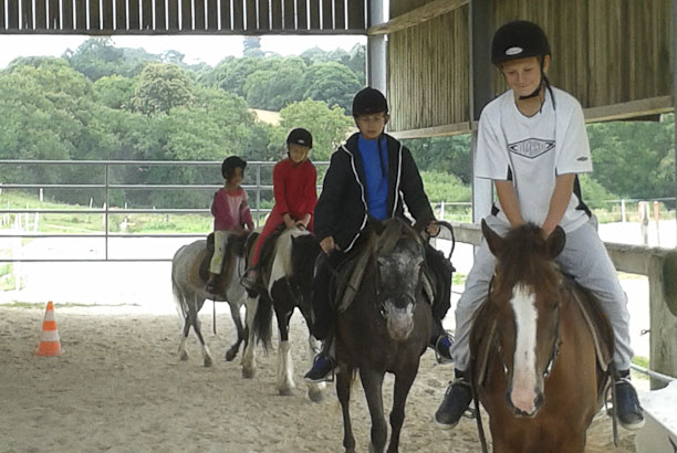 Vacances pour tous - colonies de vacances  - Audierne - Breizh'quitation
