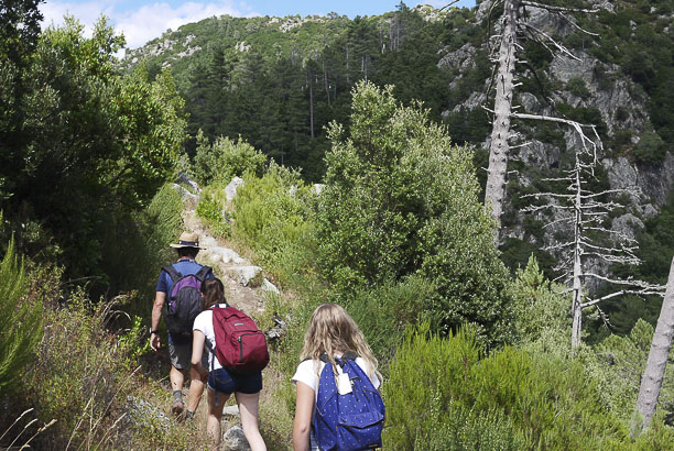 Vacances pour tous - colonies de vacances  - Itinérance Haute-Corse - Destination Corse
