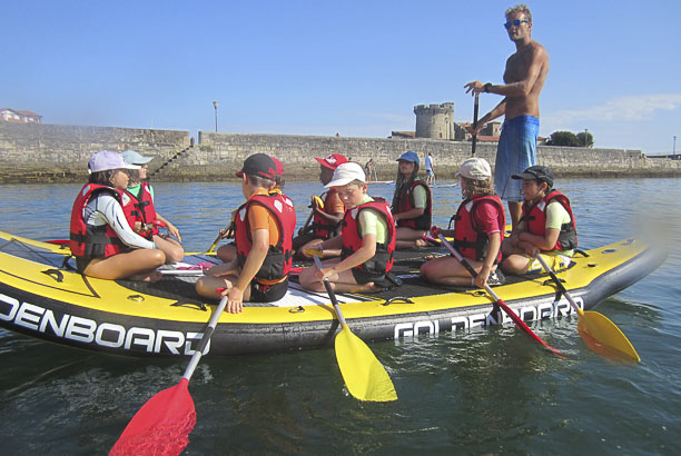 Vacances pour tous - colonies de vacances  - Saint-Jean-de-Luz - Maxi glisse et maxi fun