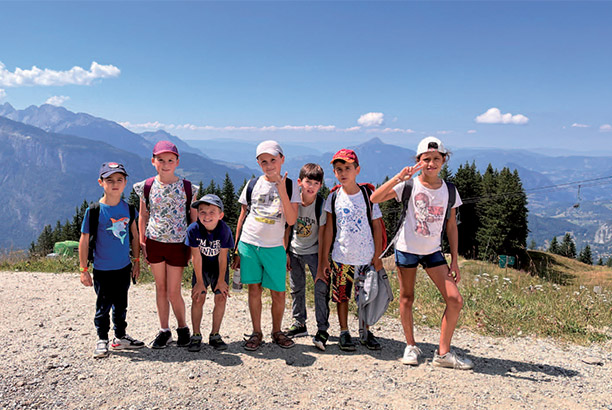 Vacances pour tous - colonies de vacances  - Les Carroz d'Arâches - Creil'Alpes - Les apprentis montagnards