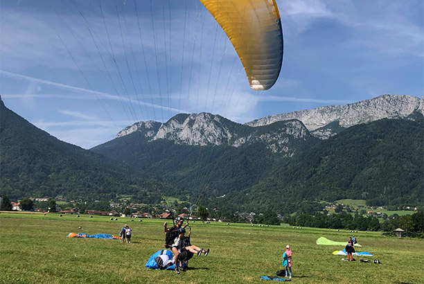Vacances pour tous - colonies de vacances  - Poisy-Lac d'Annecy - Vu du ciel