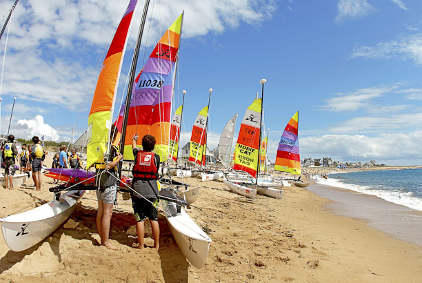 Vacances pour tous - colonies de vacances  - Batz-sur-Mer - Voile et pêche