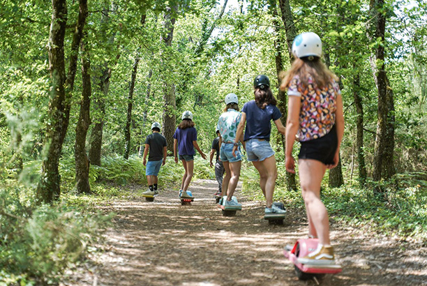 Vacances pour tous - colonies de vacances  - Saumejan - E-ride à l'Airial