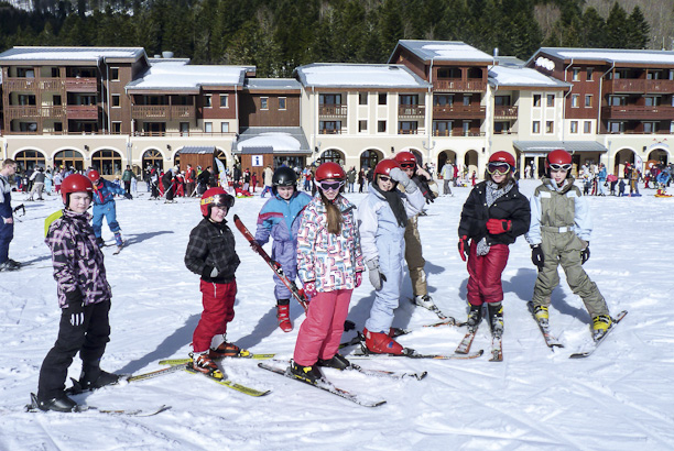 Vacances pour tous - colonies de vacances  - Xonrupt-Longemer - Ski alpin fun et plaisir